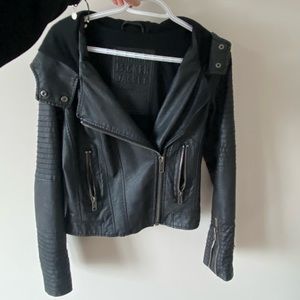 Black Leather Jacket from Garage